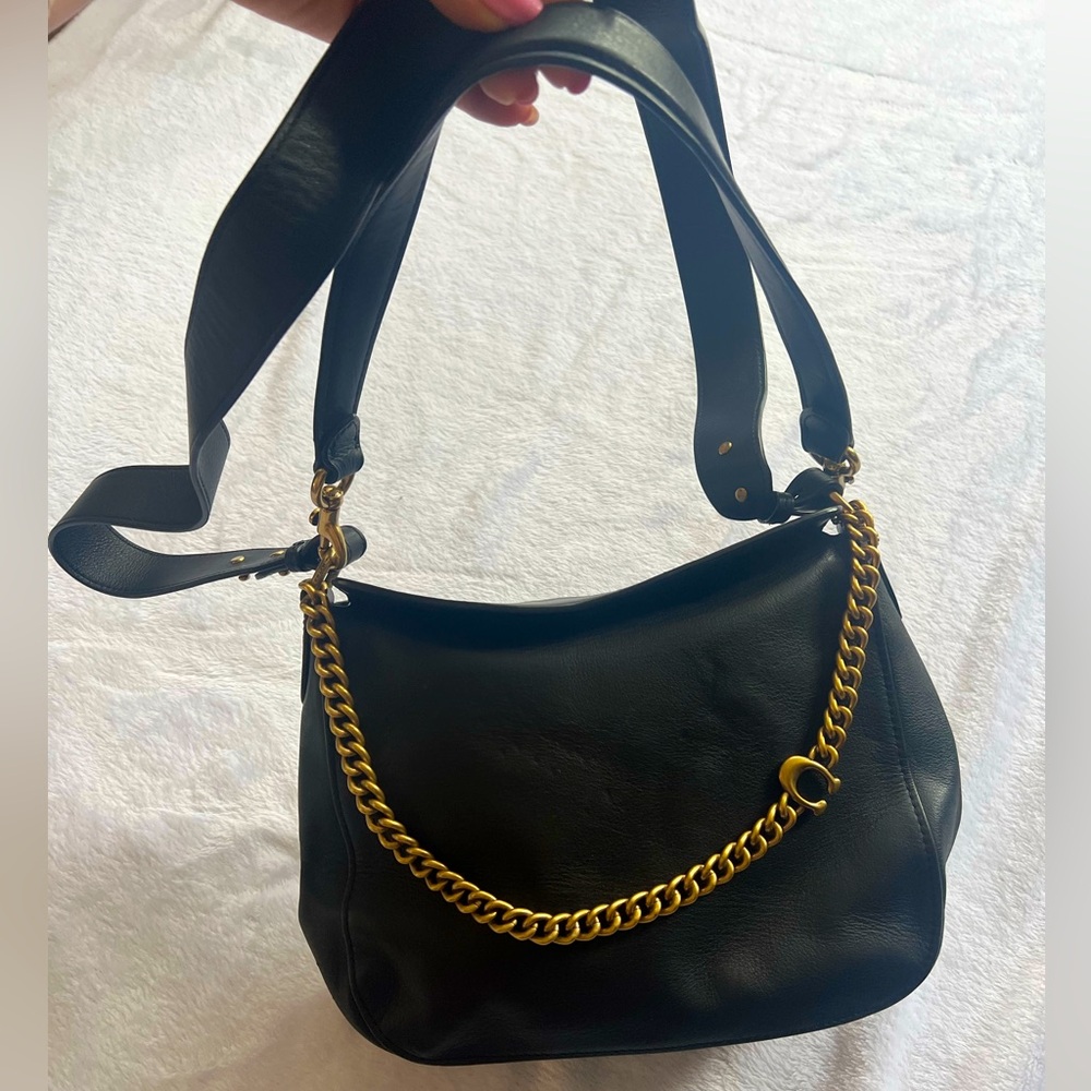 Coach chain shoulder or crossbody bag